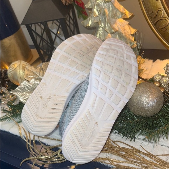 Adidas Women's Sneakers - Light Blue and White - Picture 4 of 5